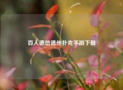 百人德信德州扑克手游下载
