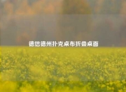 德信德州扑克桌布折叠桌面