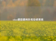 sohoo德信德州扑克安卓系统