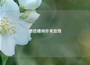 德信德州扑克在线